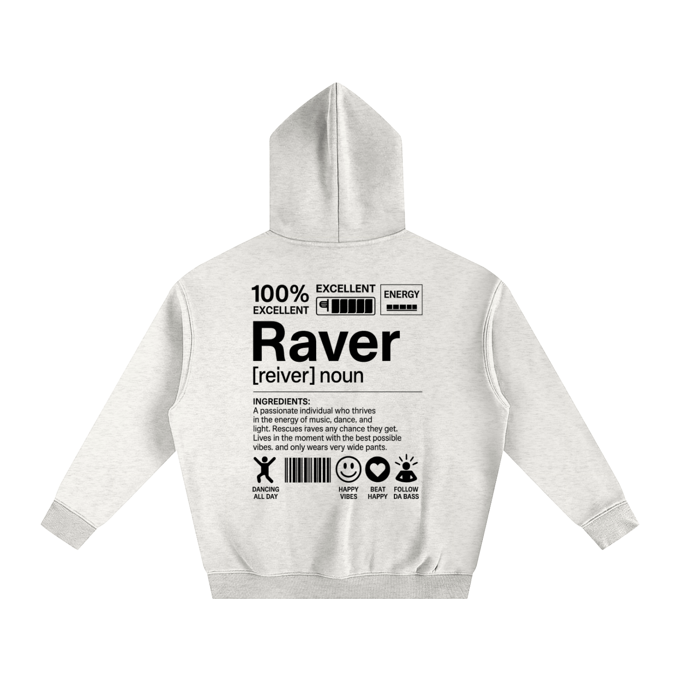 Hoddie,Raver,Perrito